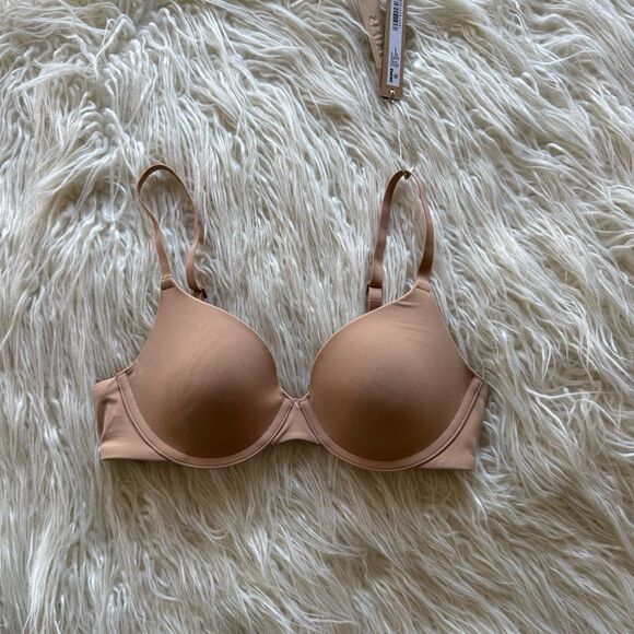 Skims Fits Everybody T-Shirt Bra Ochre Size 32B - Picture 2 of 8